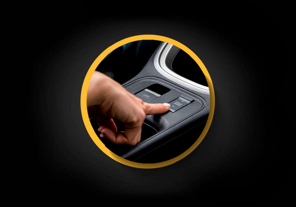 Jeep Avenger, перемикач режимів їзди