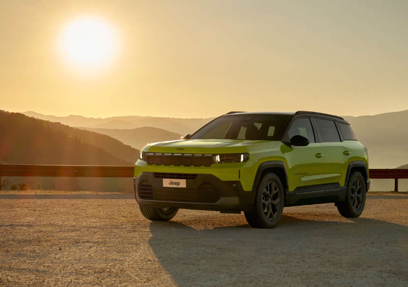 Jeep Compass e-Hybrid, вигляд спереду з лівого боку