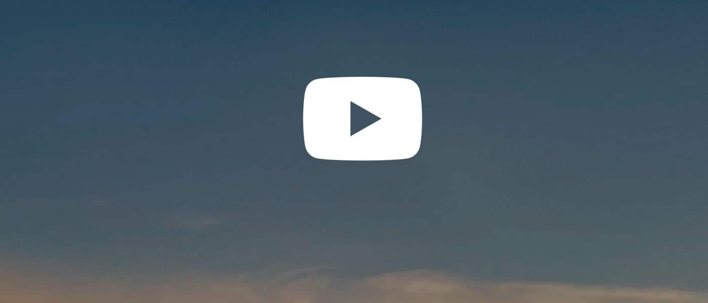 Знимок неба з логотипом YouTube