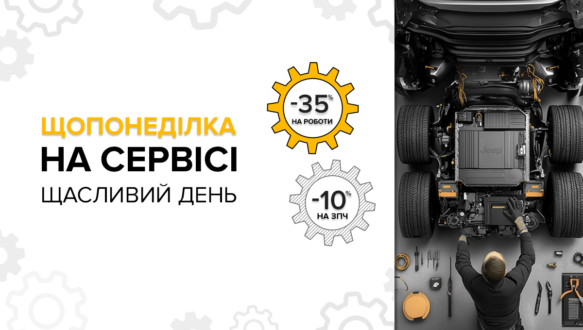 Акція "Щасливий день на сервісі"