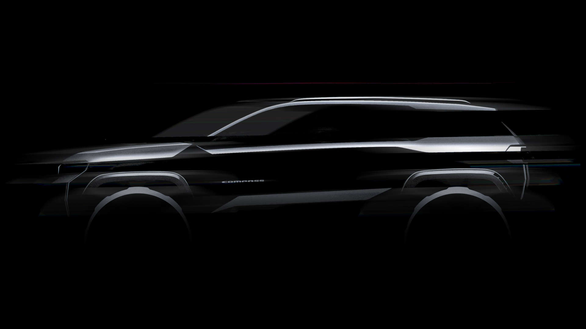Перший погляд на повністю Новий Jeep Compass